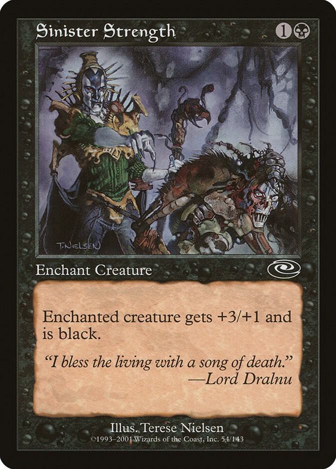 Sinister Strength 54 card from Planeshift
