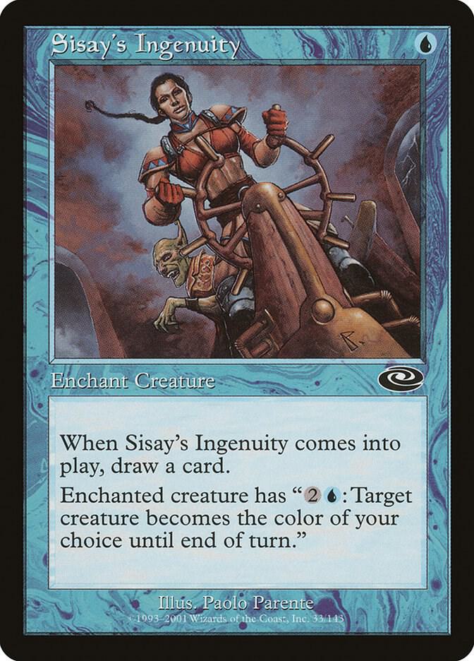 Sisay's Ingenuity 33 card from Planeshift