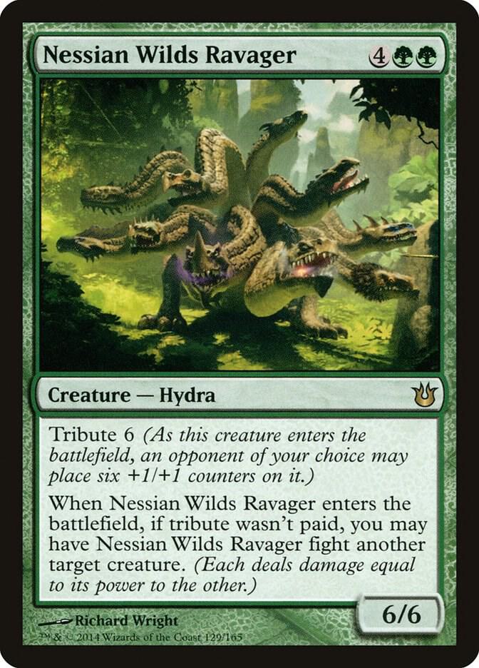 Nessian Wilds Ravager 129 card from Born of the Gods
