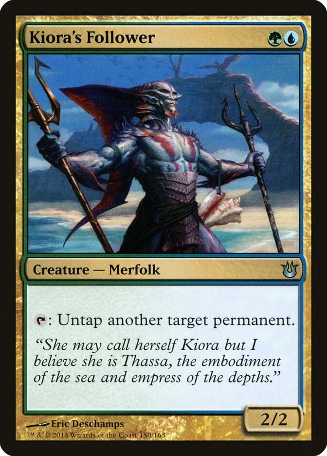 Kiora's Follower 150 card from Born of the Gods