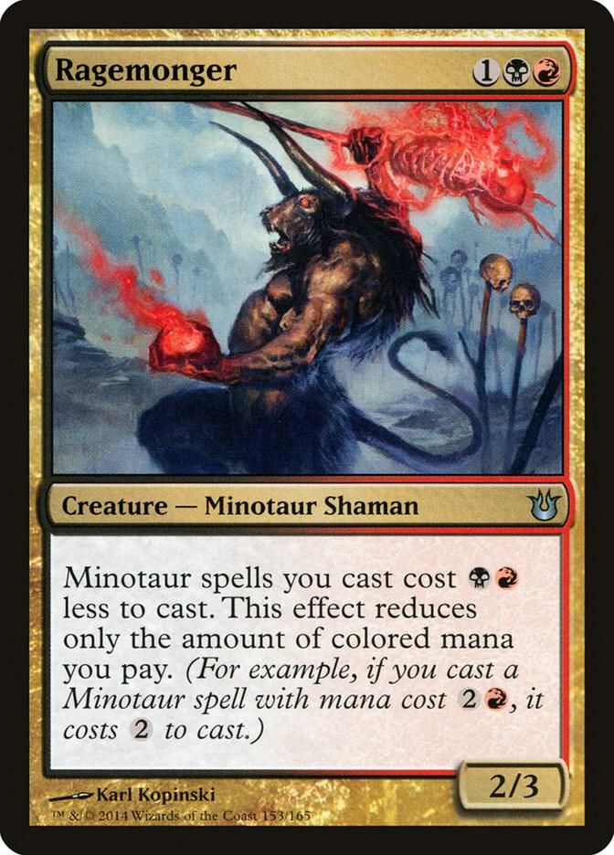 Ragemonger 153 card from Born of the Gods