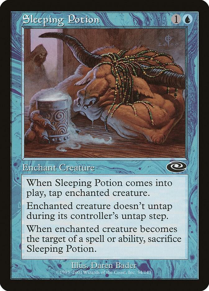 Sleeping Potion 34 card from Planeshift