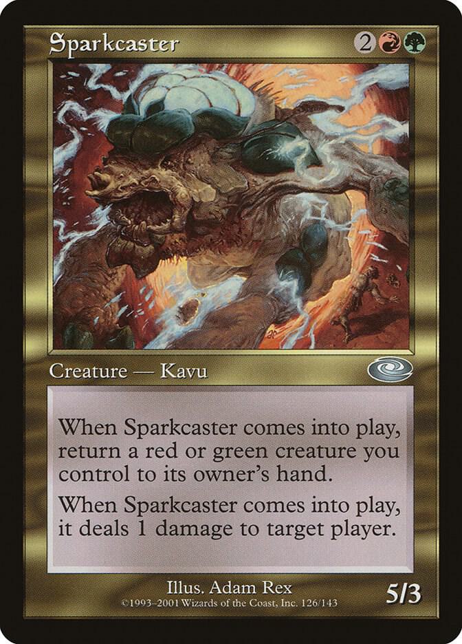 Sparkcaster 126 card from Planeshift
