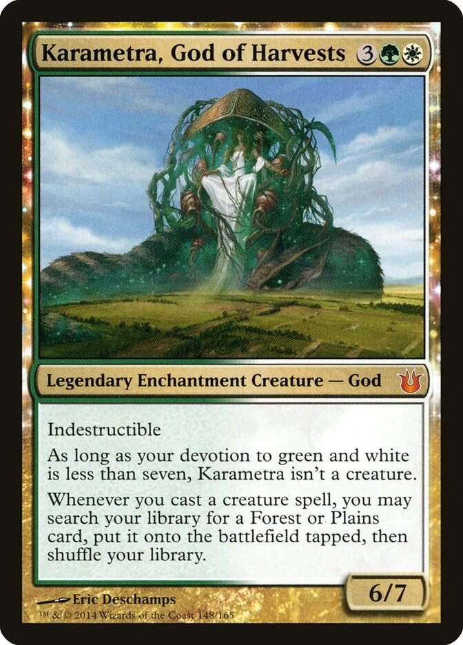 Karametra, God of Harvests 148 card from Born of the Gods
