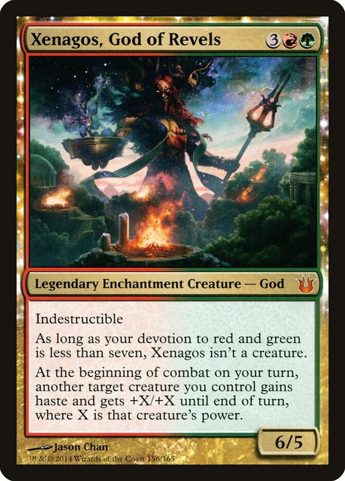 Xenagos, God of Revels 156 card from Born of the Gods