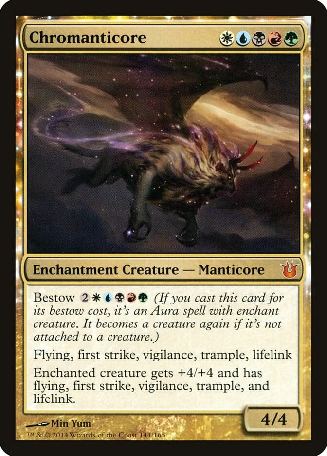 Chromanticore 144 card from Born of the Gods