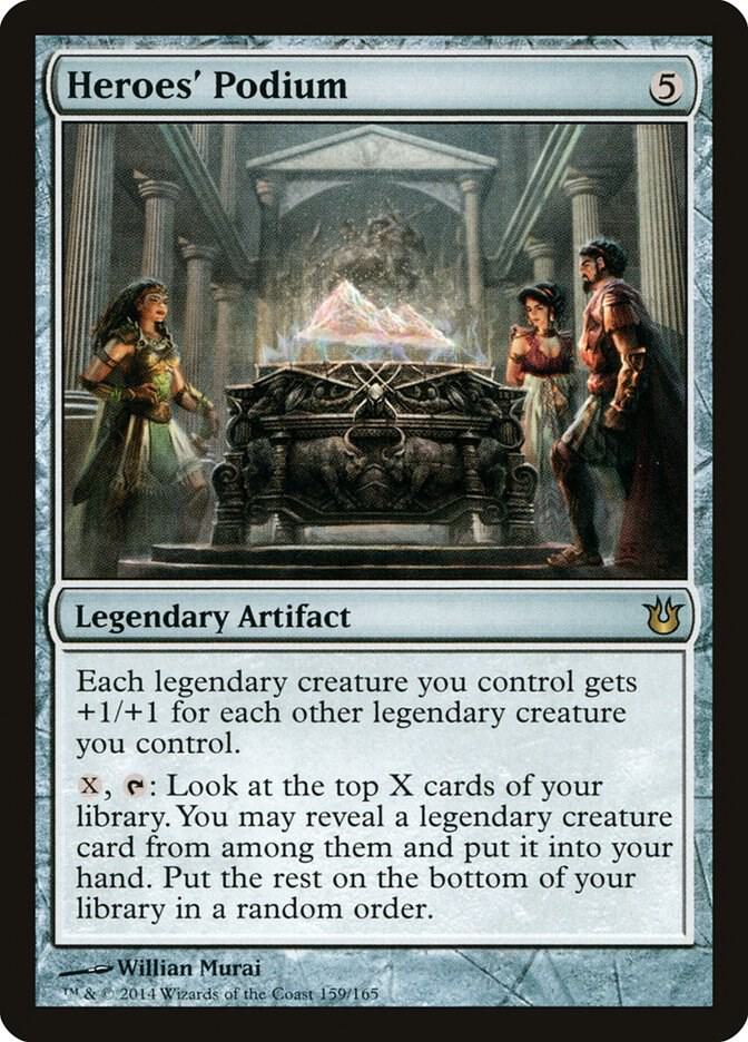 Heroes' Podium 159 card from Born of the Gods