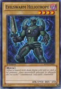 Evilswarm Heliotrope BPW2-EN001 card from Battle Pack 2: War of the Giants Round 2