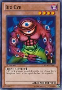 Big Eye BPW2-EN003 card from Battle Pack 2: War of the Giants Round 2