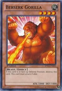 Berserk Gorilla BPW2-EN009 card from Battle Pack 2: War of the Giants Round 2