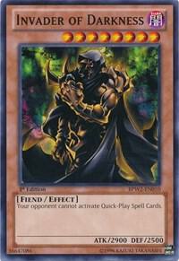 Invader of Darkness BPW2-EN010 card from Battle Pack 2: War of the Giants Round 2