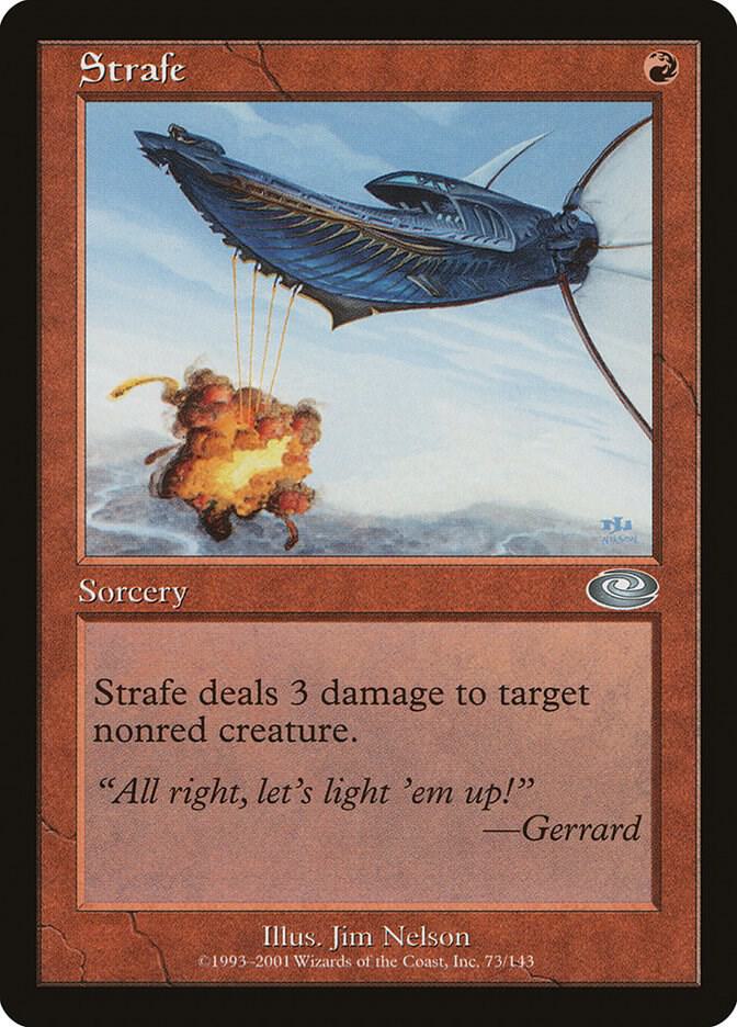 Strafe 73 card from Planeshift