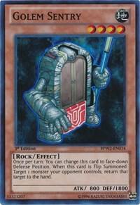 Golem Sentry BPW2-EN014 card from Battle Pack 2: War of the Giants Round 2