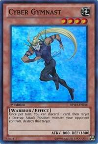 Cyber Gymnast BPW2-EN016 card from Battle Pack 2: War of the Giants Round 2