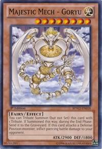 Majestic Mech - Goryu BPW2-EN018 card from Battle Pack 2: War of the Giants Round 2