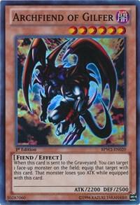 Archfiend of Gilfer BPW2-EN020 card from Battle Pack 2: War of the Giants Round 2