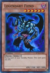 Legendary Fiend BPW2-EN021 card from Battle Pack 2: War of the Giants Round 2