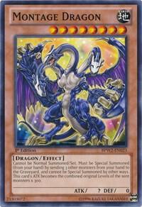 Montage Dragon BPW2-EN023 card from Battle Pack 2: War of the Giants Round 2