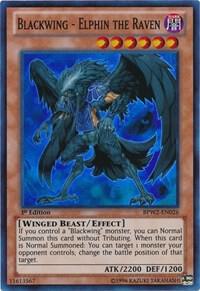 Blackwing - Elphin the Raven BPW2-EN026 card from Battle Pack 2: War of the Giants Round 2