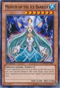 Medium of the Ice Barrier BPW2-EN031 card from Battle Pack 2: War of the Giants Round 2