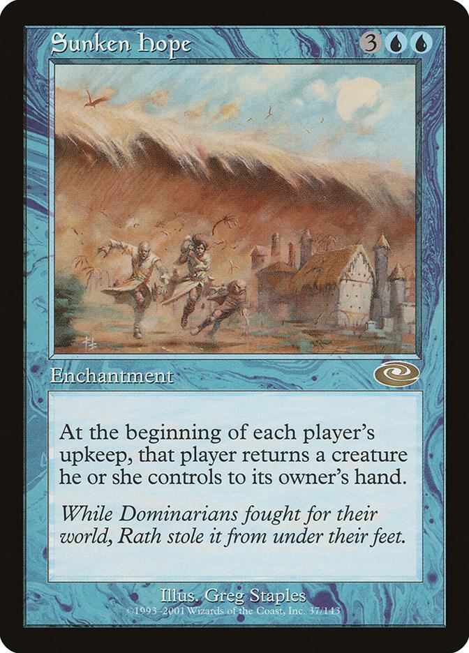 Sunken Hope 37 card from Planeshift