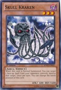 Skull Kraken BPW2-EN041 card from Battle Pack 2: War of the Giants Round 2