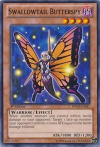 Swallowtail Butterspy BPW2-EN047 card from Battle Pack 2: War of the Giants Round 2