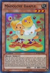 Madolche Baaple BPW2-EN049 card from Battle Pack 2: War of the Giants Round 2