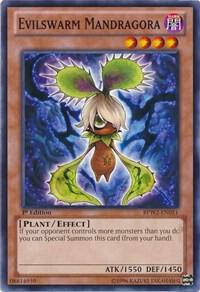 Evilswarm Mandragora BPW2-EN051 card from Battle Pack 2: War of the Giants Round 2