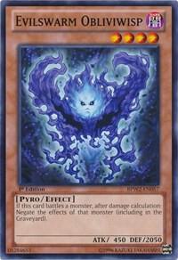 Evilswarm Obliviwisp BPW2-EN057 card from Battle Pack 2: War of the Giants Round 2
