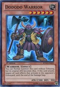Dododo Warrior BPW2-EN059 card from Battle Pack 2: War of the Giants Round 2