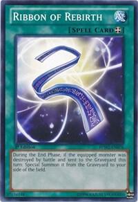 Ribbon of Rebirth BPW2-EN076 card from Battle Pack 2: War of the Giants Round 2