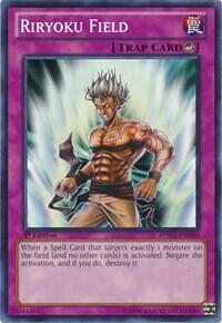 Riryoku Field BPW2-EN080 card from Battle Pack 2: War of the Giants Round 2