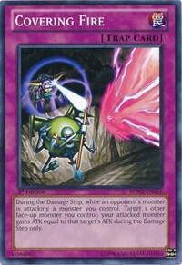 Covering Fire BPW2-EN084 card from Battle Pack 2: War of the Giants Round 2