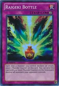 Raigeki Bottle BPW2-EN091 card from Battle Pack 2: War of the Giants Round 2