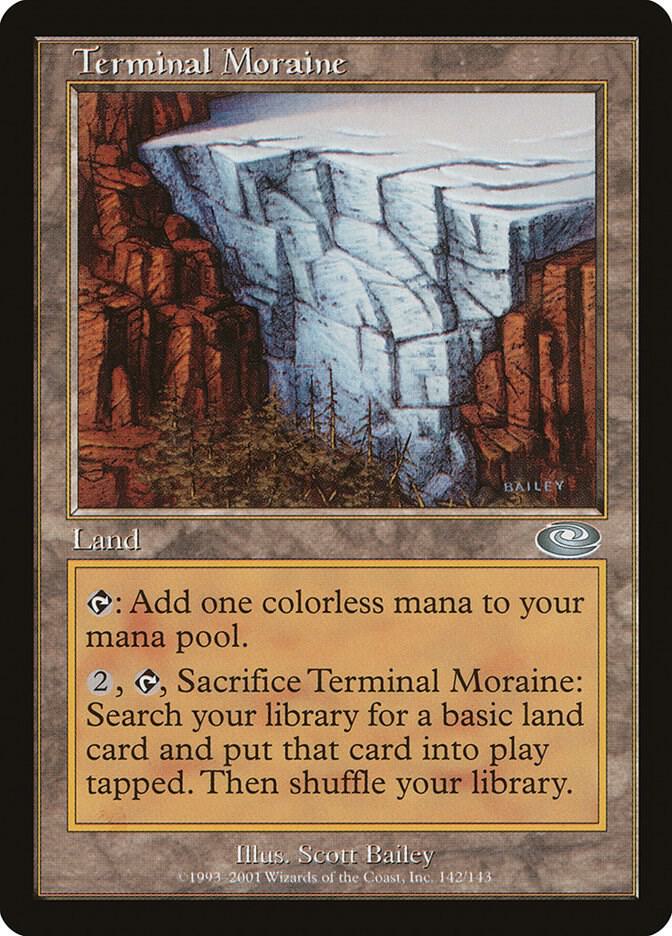 Terminal Moraine 142 card from Planeshift