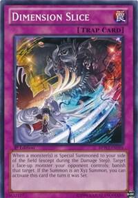 Dimension Slice BPW2-EN094 card from Battle Pack 2: War of the Giants Round 2