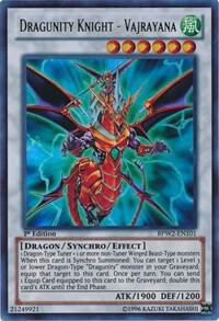 Dragunity Knight - Vajrayana BPW2-EN101 card from Battle Pack 2: War of the Giants Round 2