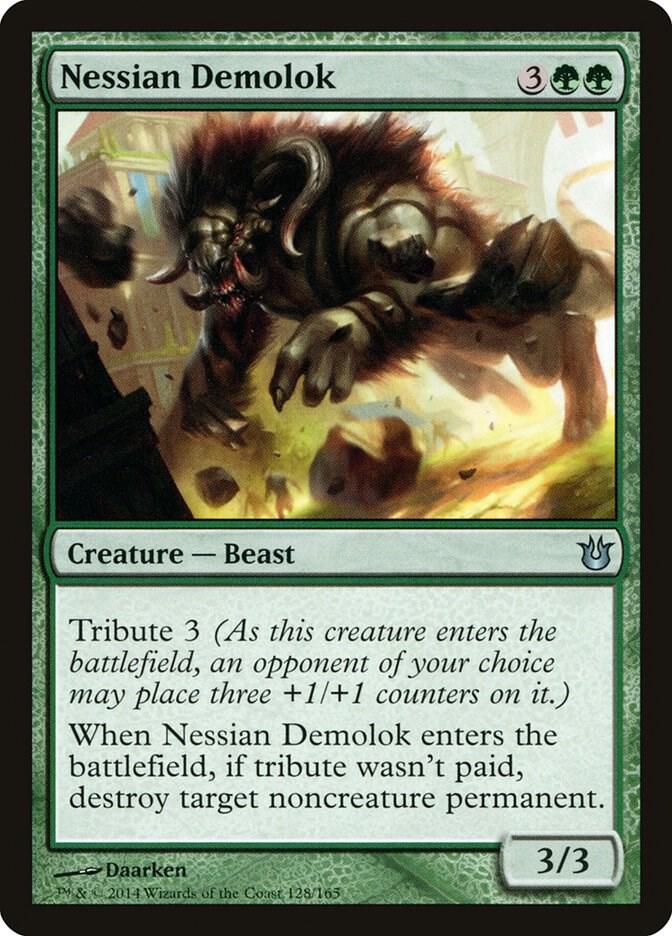 Nessian Demolok 128 card from Born of the Gods