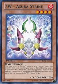ZW - Asura Strike LVAL-EN002 card from Legacy of the Valiant