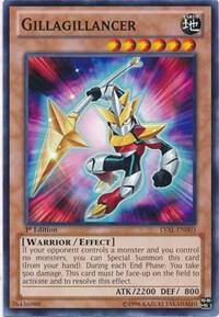 Gillagillancer LVAL-EN003 card from Legacy of the Valiant