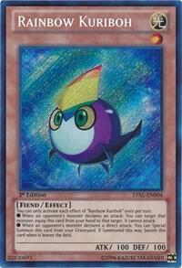 Rainbow Kuriboh LVAL-EN004 card from Legacy of the Valiant