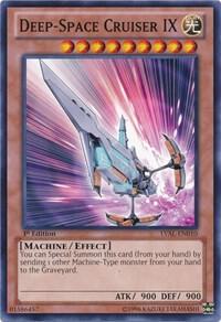 Deep-Space Cruiser IX LVAL-EN010 card from Legacy of the Valiant