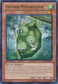 Sylvan Peaskeeper LVAL-EN015 card from Legacy of the Valiant