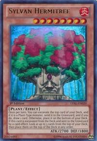 Sylvan Hermitree LVAL-EN020 card from Legacy of the Valiant