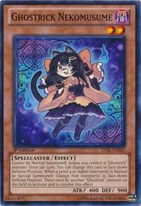 Ghostrick Nekomusume LVAL-EN023 card from Legacy of the Valiant