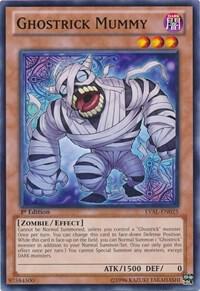 Ghostrick Mummy LVAL-EN025 card from Legacy of the Valiant