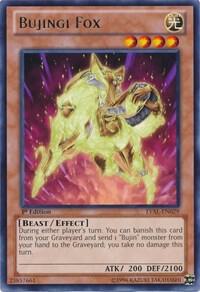 Bujingi Fox LVAL-EN029 card from Legacy of the Valiant