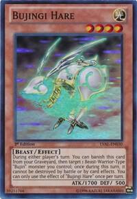 Bujingi Hare LVAL-EN030 card from Legacy of the Valiant