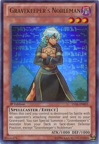 Gravekeeper's Nobleman LVAL-EN031 card from Legacy of the Valiant